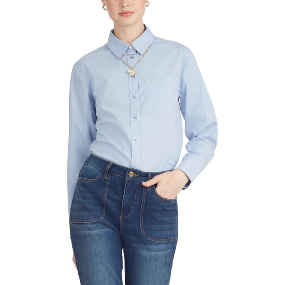 Draper James Womens  Button Top